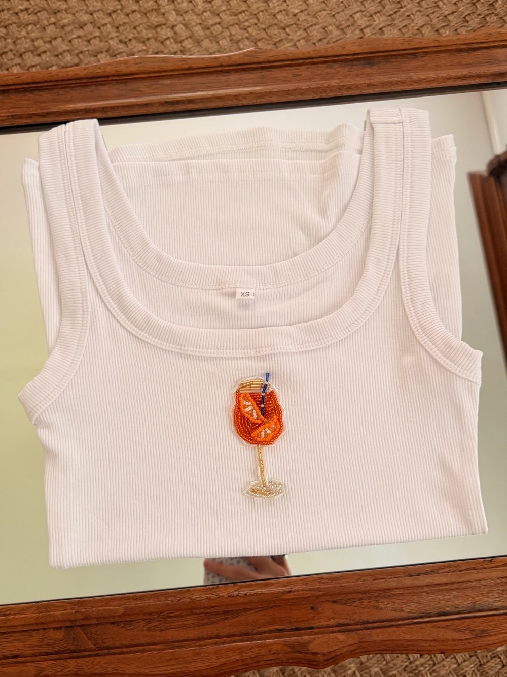 Beaded Tank Top